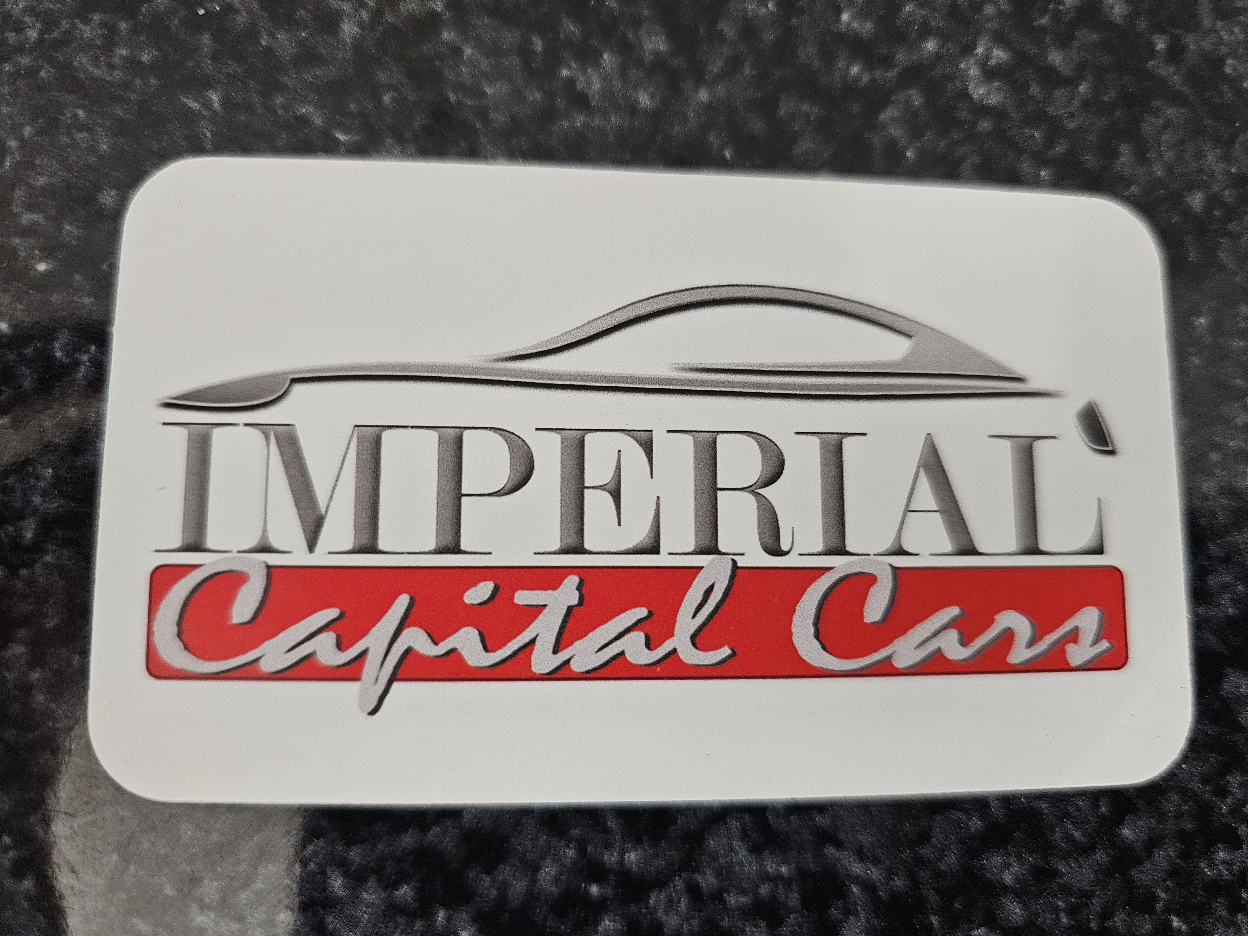 Back of business card