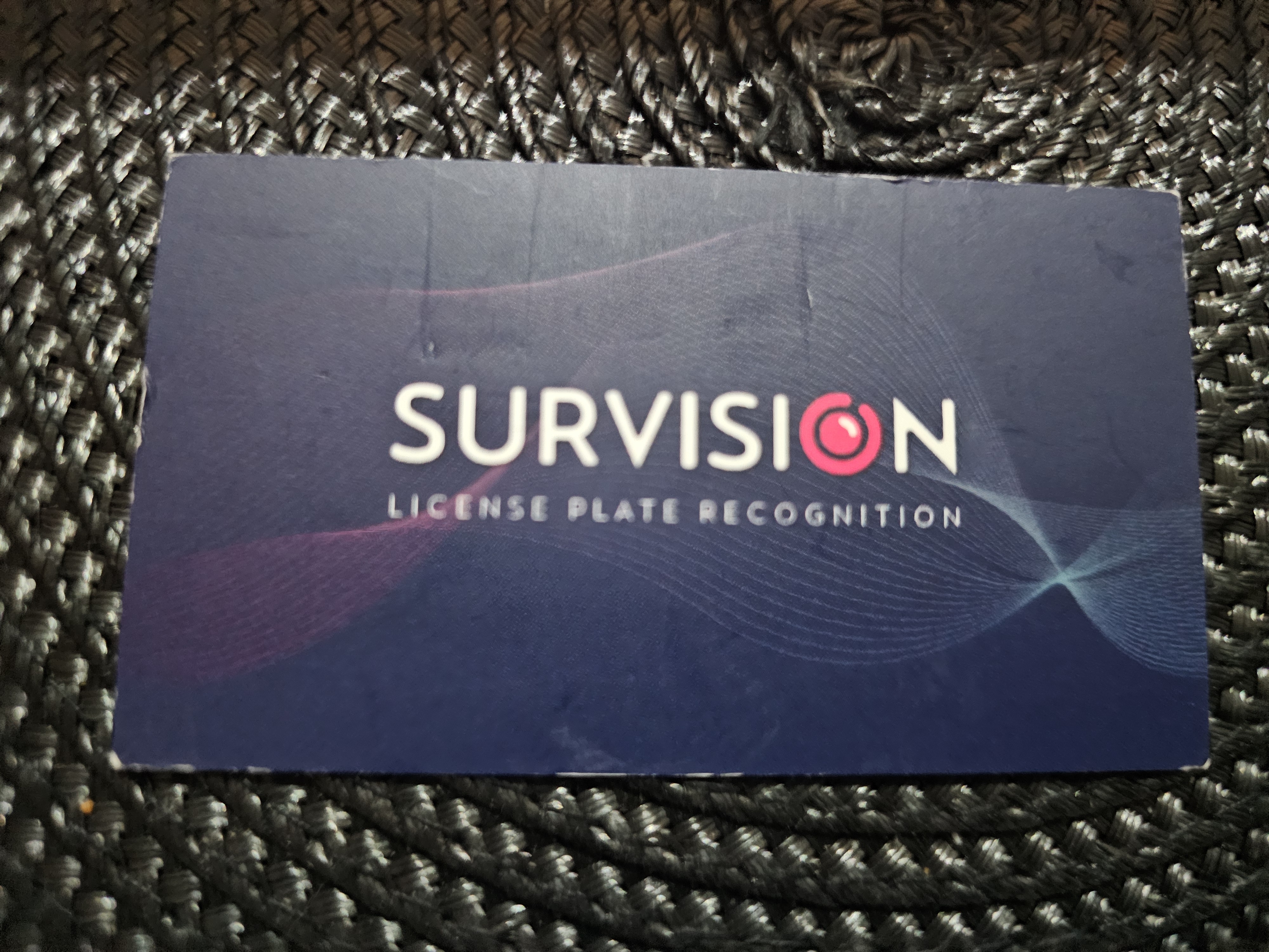 Back of business card