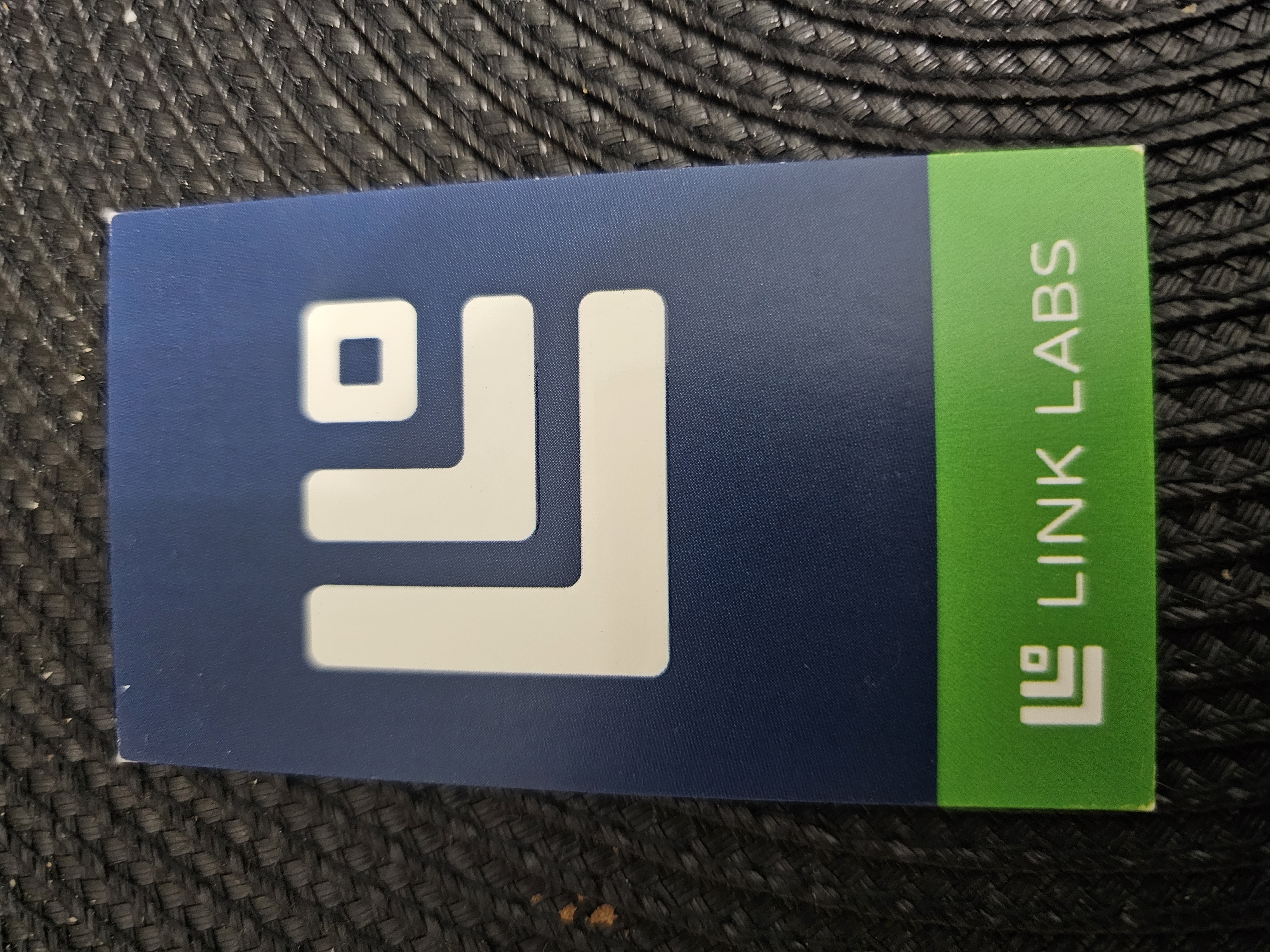 Back of business card