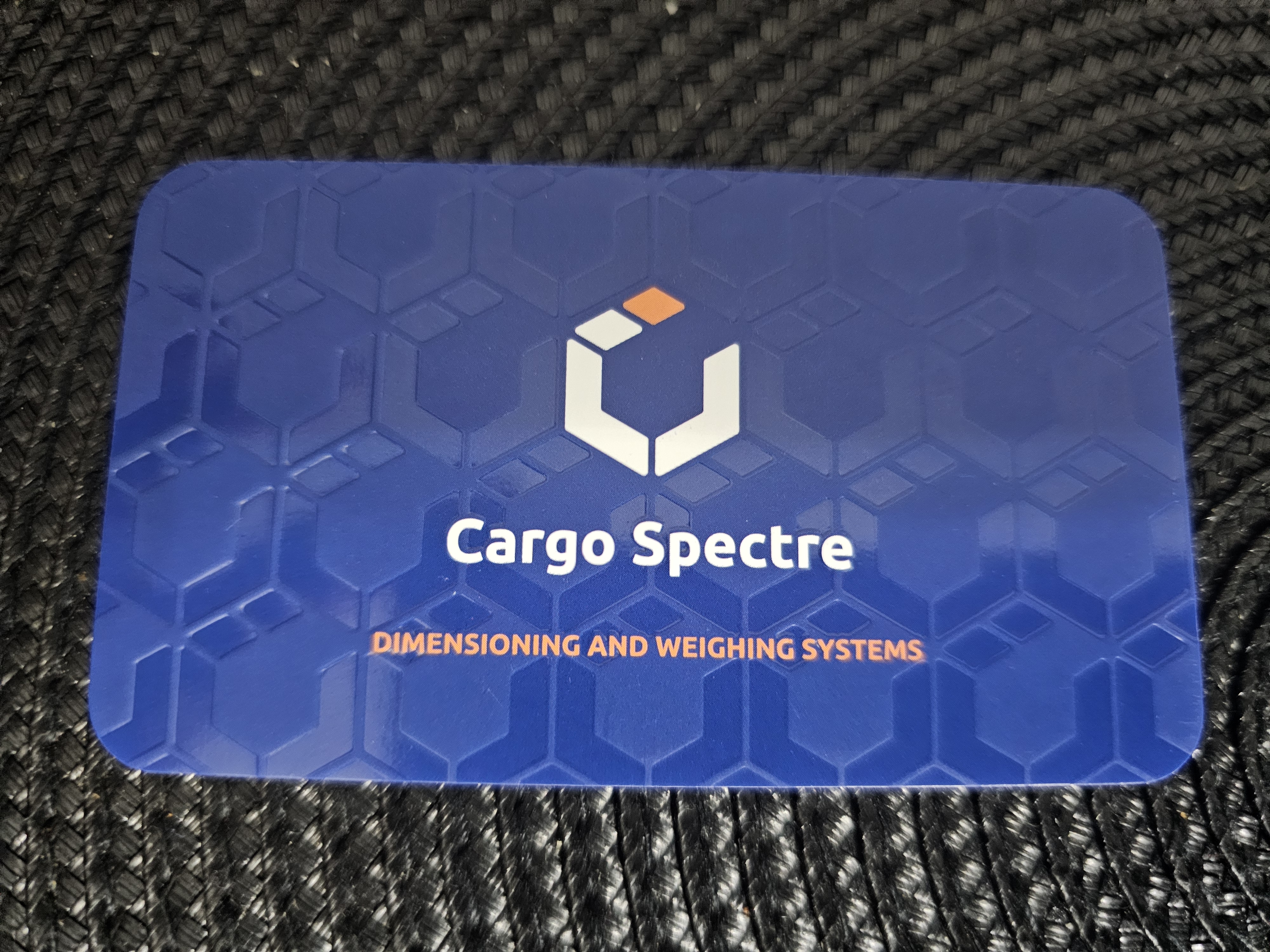 Back of business card