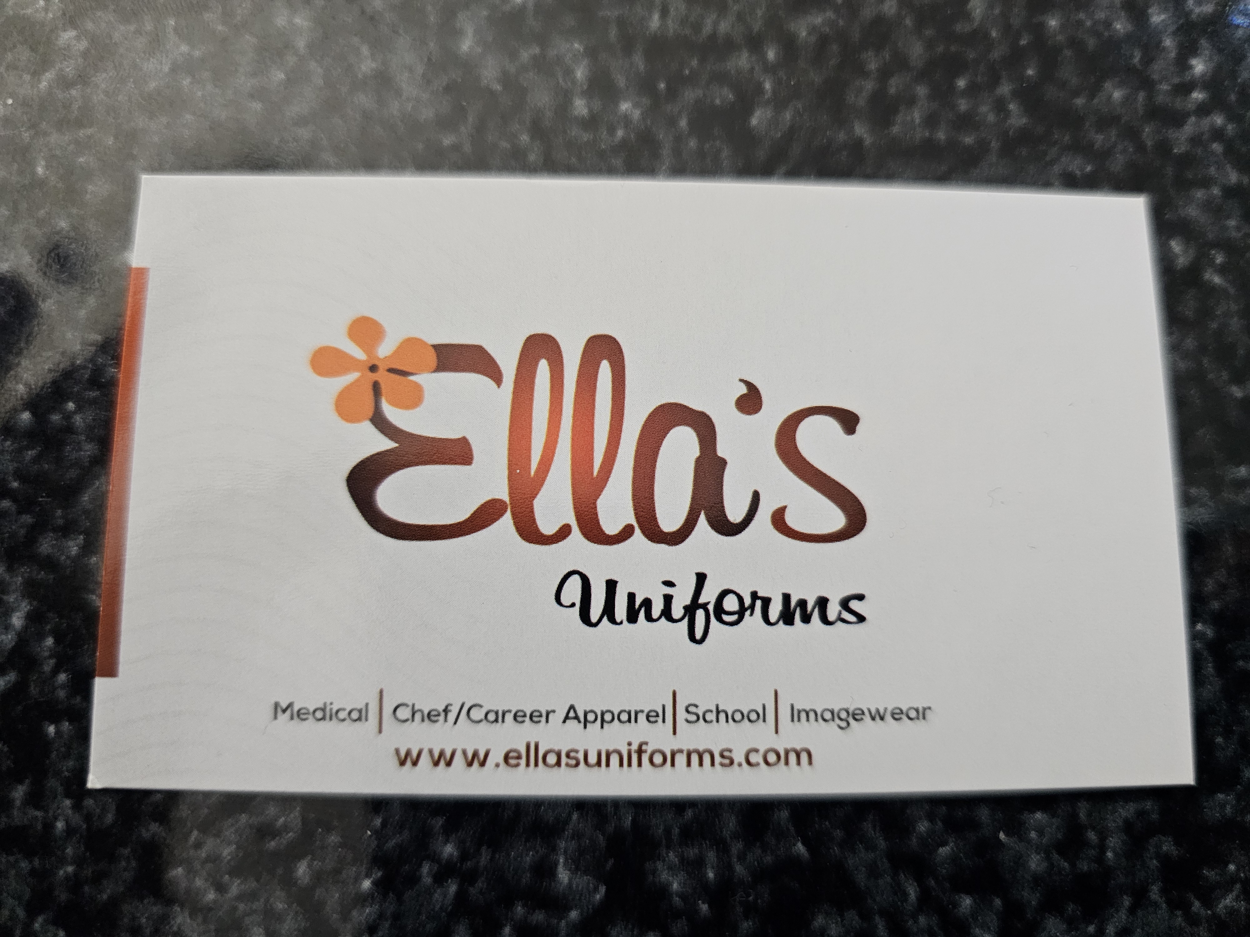 Back of business card